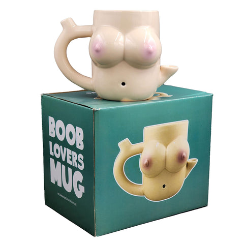 Boob Mug - Novelty Pipe Boob Mug - Novelty Pipe