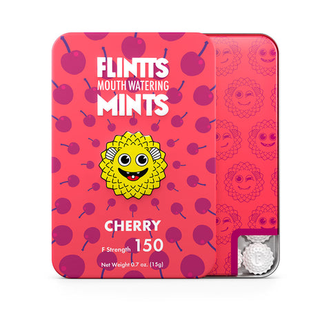 Flintts Mouth Watering Mints Cherry - F-Strength 150 Flintts Mouth Watering Mints Cherry - F-Strength 150