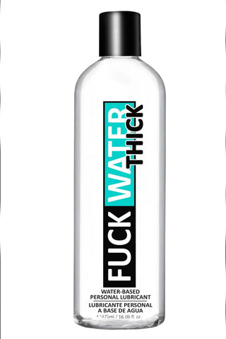 Fuck Water Thick 16oz Clear Water Based Lubricant Fuck Water Thick 16oz Clear Water Based Lubricant
