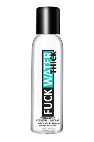 Fuck Water Thick 2oz Clear Water Based Lubricant Fuck Water Thick 2oz Clear Water Based Lubricant
