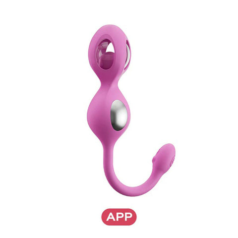 Elektra App-Enabled E-Stim Kegel Trainer Kit -Pink Elektra App-Enabled E-Stim Kegel Trainer Kit -Pink