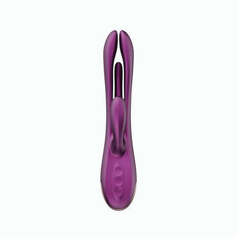 Terri - App Controlled Tapping Rabbit Vibrator -  Purple Terri - App Controlled Tapping Rabbit Vibrator -  Purple