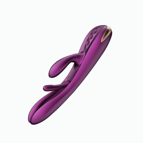 Terri - App Controlled Tapping Rabbit Vibrator -  Purple Terri - App Controlled Tapping Rabbit Vibrator -  Purple