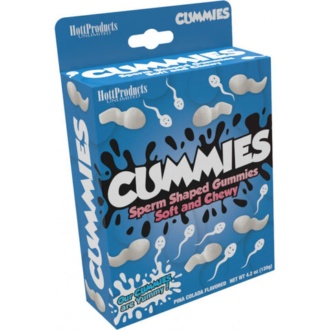 Sperm Shape Gummies Pina Colada Flavored 4.2oz Sperm Shape Gummies Pina Colada Flavored 4.2oz