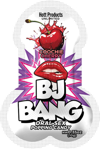 Bj Bang - Oral Sex Popping Candy - Cherry 10gm Bj Bang - Oral Sex Popping Candy - Cherry 10gm