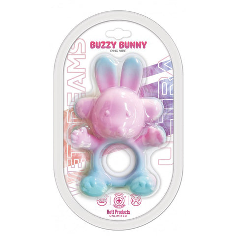 Buzzy Bunny Ring Vibe - Wet Dreams Ultra Buzzy Bunny Ring Vibe - Wet Dreams Ultra