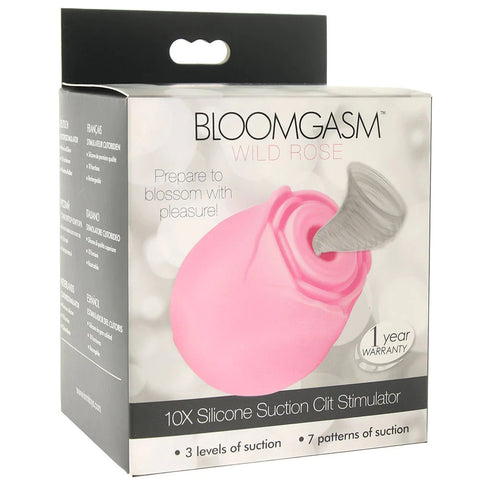 Inmi - Bloomgasm Wild Rose 10x Suction - Pink Inmi - Bloomgasm Wild Rose 10x Suction - Pink