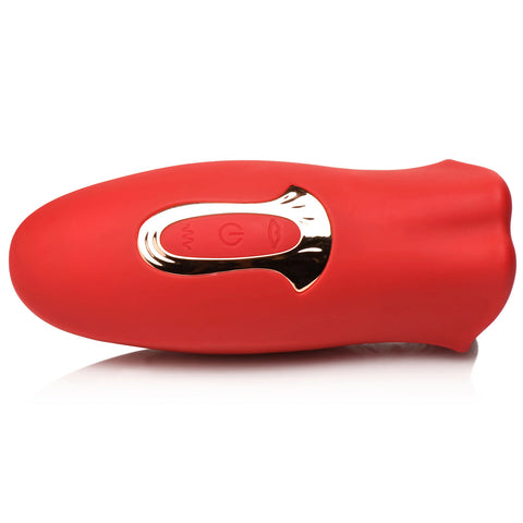 Lickgasm Kiss and Tell Mini Kissing and Vibrating  Clitoral Stimulator - Red Lickgasm Kiss and Tell Mini Kissing and Vibrating  Clitoral Stimulator - Red