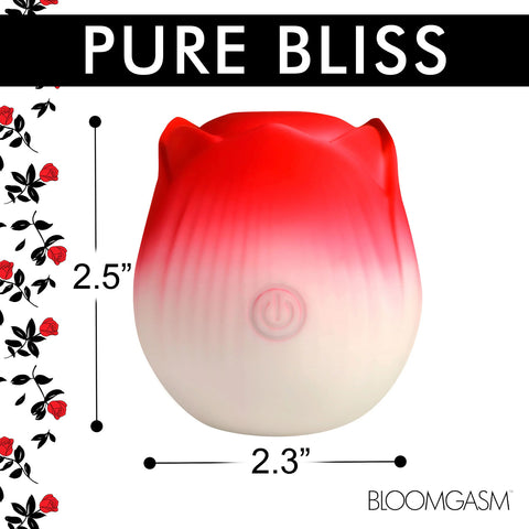 Pulsing Petals Throbbing Rose Stimulator - Red Pulsing Petals Throbbing Rose Stimulator - Red