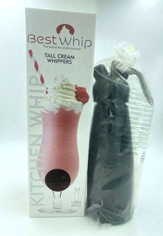 Tall Cream Whipper 1 Pint - Black Tall Cream Whipper 1 Pint - Black