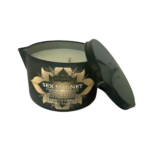 Sex Magnet Pheromone Massage Candle - 6oz -Vanilla Sex Magnet Pheromone Massage Candle - 6oz -Vanilla