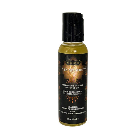Leather Sex Magnet Massage Oil 2oz Leather Sex Magnet Massage Oil 2oz