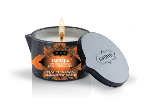 Ignite Tropical Mango Massage Candle - 6 Oz. Ignite Tropical Mango Massage Candle - 6 Oz.