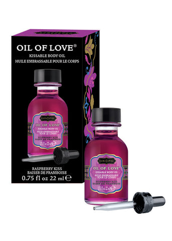 Oil of Love - Raspberry Kiss - 0.75 Fl. Oz. / 22  ml Oil of Love - Raspberry Kiss - 0.75 Fl. Oz. / 22  ml