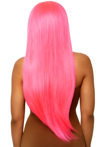 Long Straight Wig 33 Inch - Pink Long Straight Wig 33 Inch - Pink