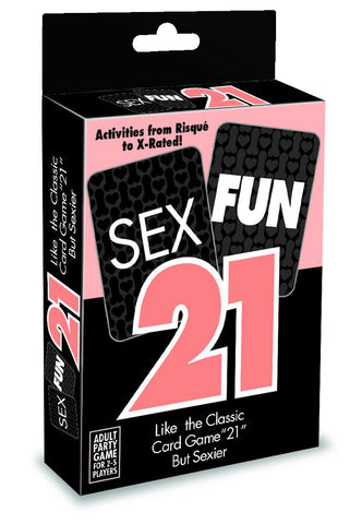 Sex Fun 21 - Adult Card Game Sex Fun 21 - Adult Card Game