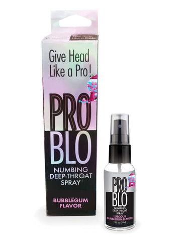 Pro Blo Throat Numbing Spray 1oz - Bubblegum Pro Blo Throat Numbing Spray 1oz - Bubblegum
