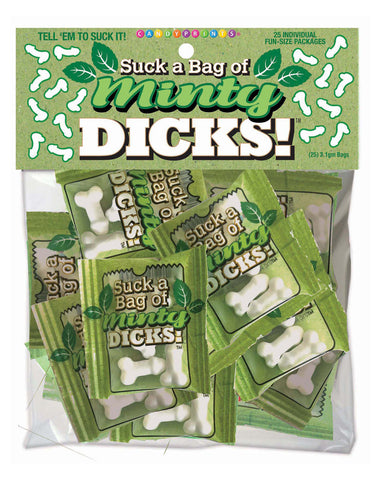 Suck a Bag of Minty Dicks- Bag of 25 Suck a Bag of Minty Dicks- Bag of 25