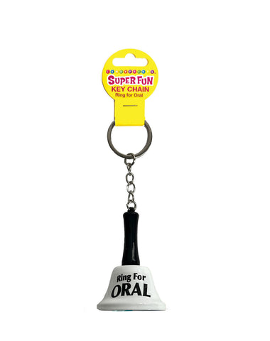 Super Fun Key Chain, Ring for Oral - White Super Fun Key Chain, Ring for Oral - White