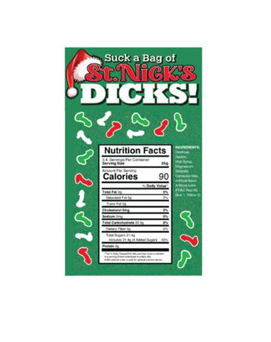 Suck a Bag of St. Nicks Dicks 3oz Bag Suck a Bag of St. Nicks Dicks 3oz Bag