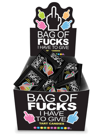 Bag of Fucks I Have to Give Display of 100 Count Bag of Fucks I Have to Give Display of 100 Count