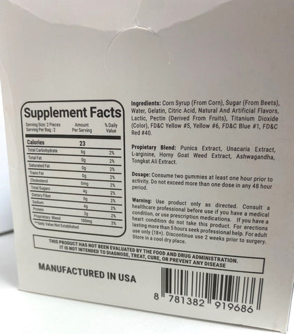 Woody Worms Gummy 25 Ct Display  - Singel Dose Per Pack Woody Worms Gummy 25 Ct Display  - Singel Dose Per Pack