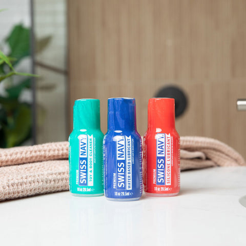 Swiss Navy Essentials Variety Pack 3-1oz Swiss Navy Essentials Variety Pack 3-1oz