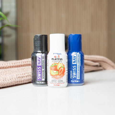 Swiss Navy Weekend Fun Pack 3-1oz Swiss Navy Weekend Fun Pack 3-1oz