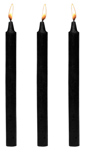 Fetish Drip Candles 3pk - Black Fetish Drip Candles 3pk - Black