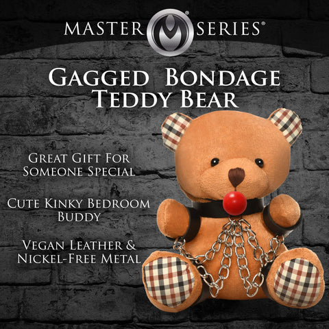 Gagged Teddy Bear Plush Gagged Teddy Bear Plush