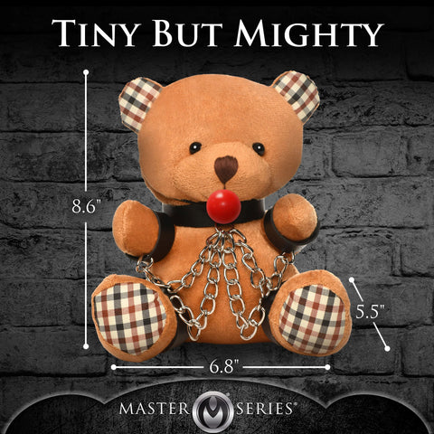 Gagged Teddy Bear Plush Gagged Teddy Bear Plush
