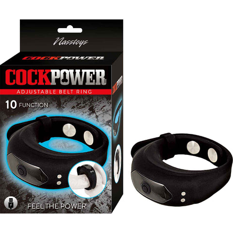 Cockpower Adjustable Belt Ring - Black Cockpower Adjustable Belt Ring - Black
