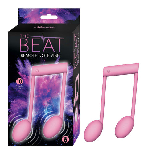The Beat Remote Note Vibe - Pink The Beat Remote Note Vibe - Pink