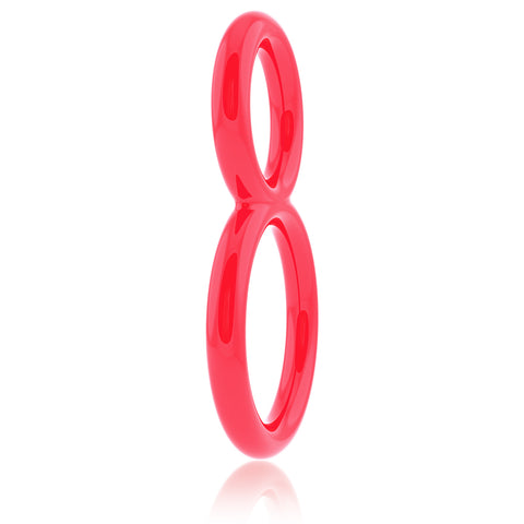 Ofinity Double Ring - Red Ofinity Double Ring - Red