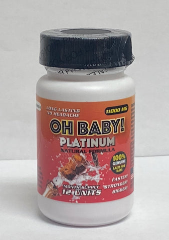 Oh Baby! Monthly Supply Male Enhancement 12 Count Oh Baby! Monthly Supply Male Enhancement 12 Count