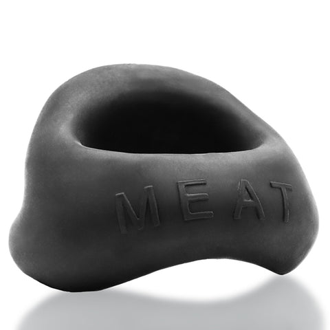 Meat Big Bulge Lifter Cockring - Black Meat Big Bulge Lifter Cockring - Black