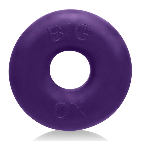 Oxballs Big Ox Cockring - Eggplant Ice Oxballs Big Ox Cockring - Eggplant Ice