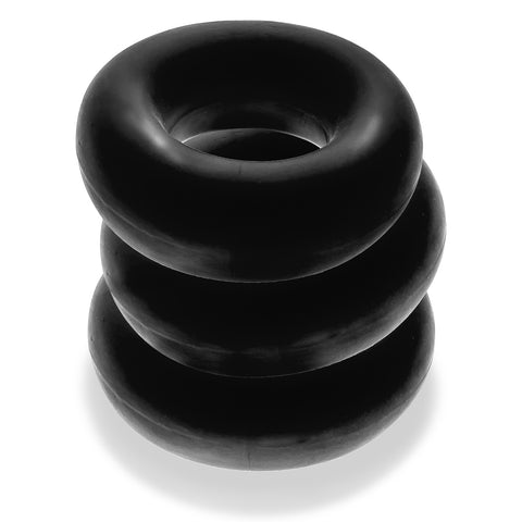 Fat Willy 3-Pack Jumbo C-Rings - Black Fat Willy 3-Pack Jumbo C-Rings - Black