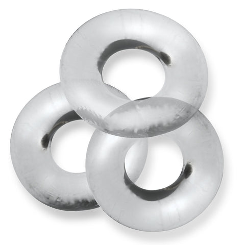 Fat Willy 3-Pack Jumbo C-Rings - Clear Fat Willy 3-Pack Jumbo C-Rings - Clear