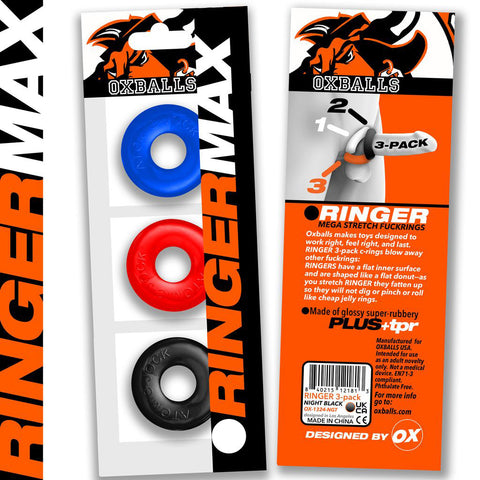 Ringer Max 3-Pack - Multi Ringer Max 3-Pack - Multi