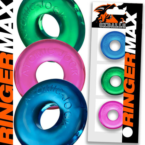 Ringer Max 3-Pack - Neon Ringer Max 3-Pack - Neon