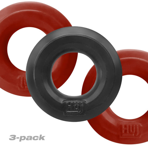 Huj3 C-Ring 3-Pack - Cherry / Ice Huj3 C-Ring 3-Pack - Cherry / Ice