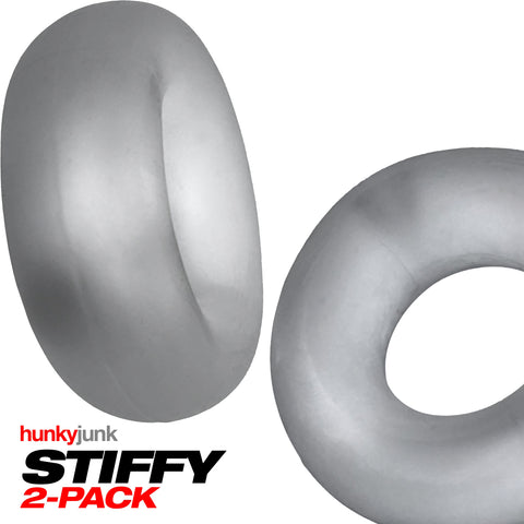 Stiffy 2-Pack Bulge-Rings - Clear Ice Stiffy 2-Pack Bulge-Rings - Clear Ice