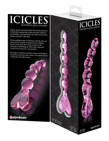 Icicles No. 43 - Pink Icicles No. 43 - Pink