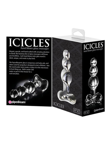 Icicles No. 47 - Clear Icicles No. 47 - Clear