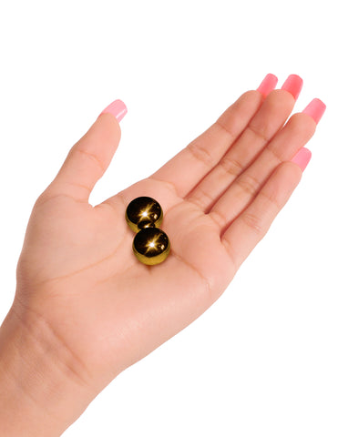 Fetish Fantasy Gold Ben-Wa Balls - Gold Fetish Fantasy Gold Ben-Wa Balls - Gold
