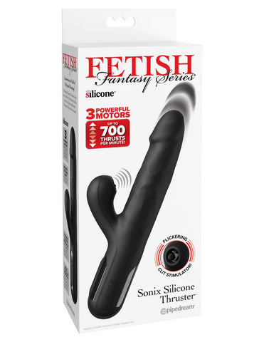Fetish Fantasy Series Sonix Silicone Thruster - Black Fetish Fantasy Series Sonix Silicone Thruster - Black