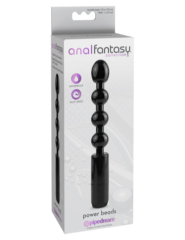 Anal Fantasy Collection Power Beads - Black Anal Fantasy Collection Power Beads - Black