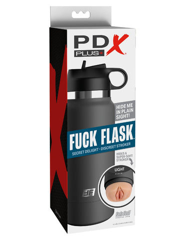 Fuck Flask - Secret Delight - Grey Bottle - Light Fuck Flask - Secret Delight - Grey Bottle - Light
