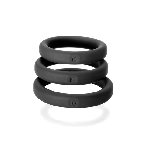 Xact- Fit 3 Premium Silicone Rings - #14, #15,  #16 Xact- Fit 3 Premium Silicone Rings - #14, #15,  #16